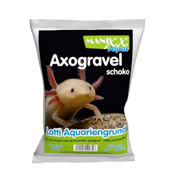 MANIXX Axogravel 0,7-3mm, 10kg - schoko