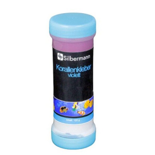 Silbermann Korallenkleber 120g / 300g - violett,...