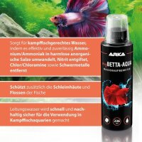 ARKA myBetta-Water - Wasseraufbereiter f&uuml;r Kampffische