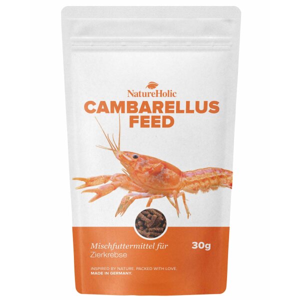 NatureHolic Cambarellusfeed CPO / Zwergkrebsfutter - 30g