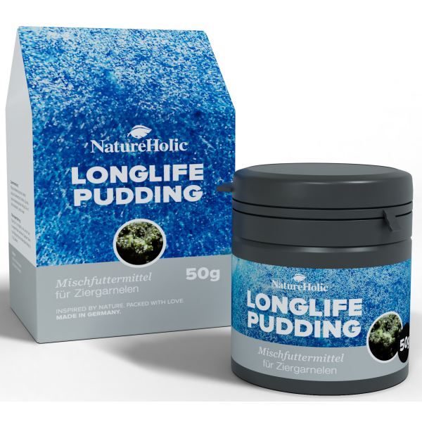 NatureHolic LonglifePudding Garnelenfutter - 50ml