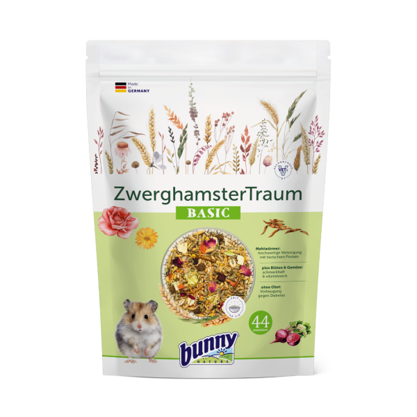 Bunny ZwerghamsterTraum BASIC 600g