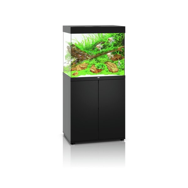 JUWEL Lido 200 LED schwarz Aquarium