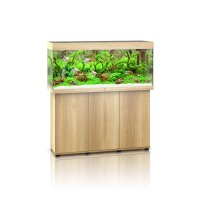 JUWEL Rio 240 LED helles Holz Aquarium