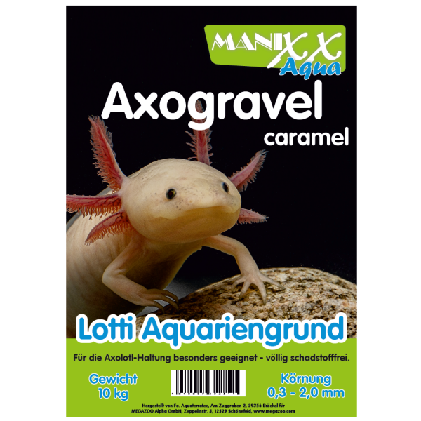 MANIXX Axogravel 0,3-2mm, 10kg - caramel